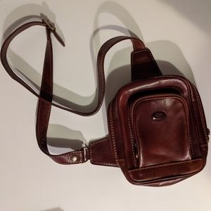 Vintage Italian Cross Body Satchel